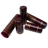 Shrink Caps Red/Gold 30s