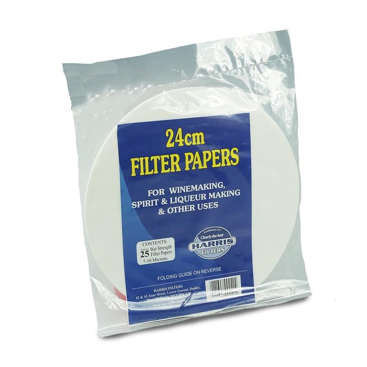 Harris Filter Vin Papers (24cm Dia)